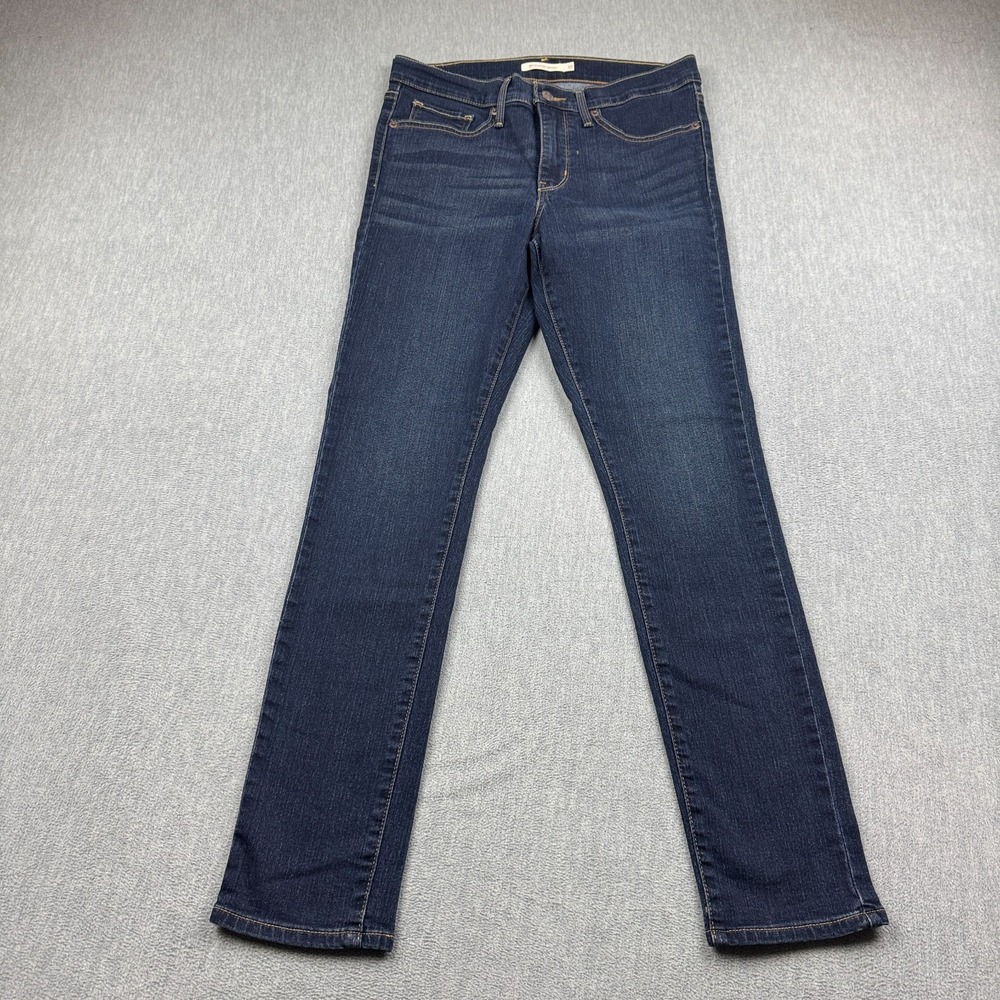 Levis Jeans Womens 30x29 Blue 311 Shaping Skinny Denim Stretch Mid Rise Pants